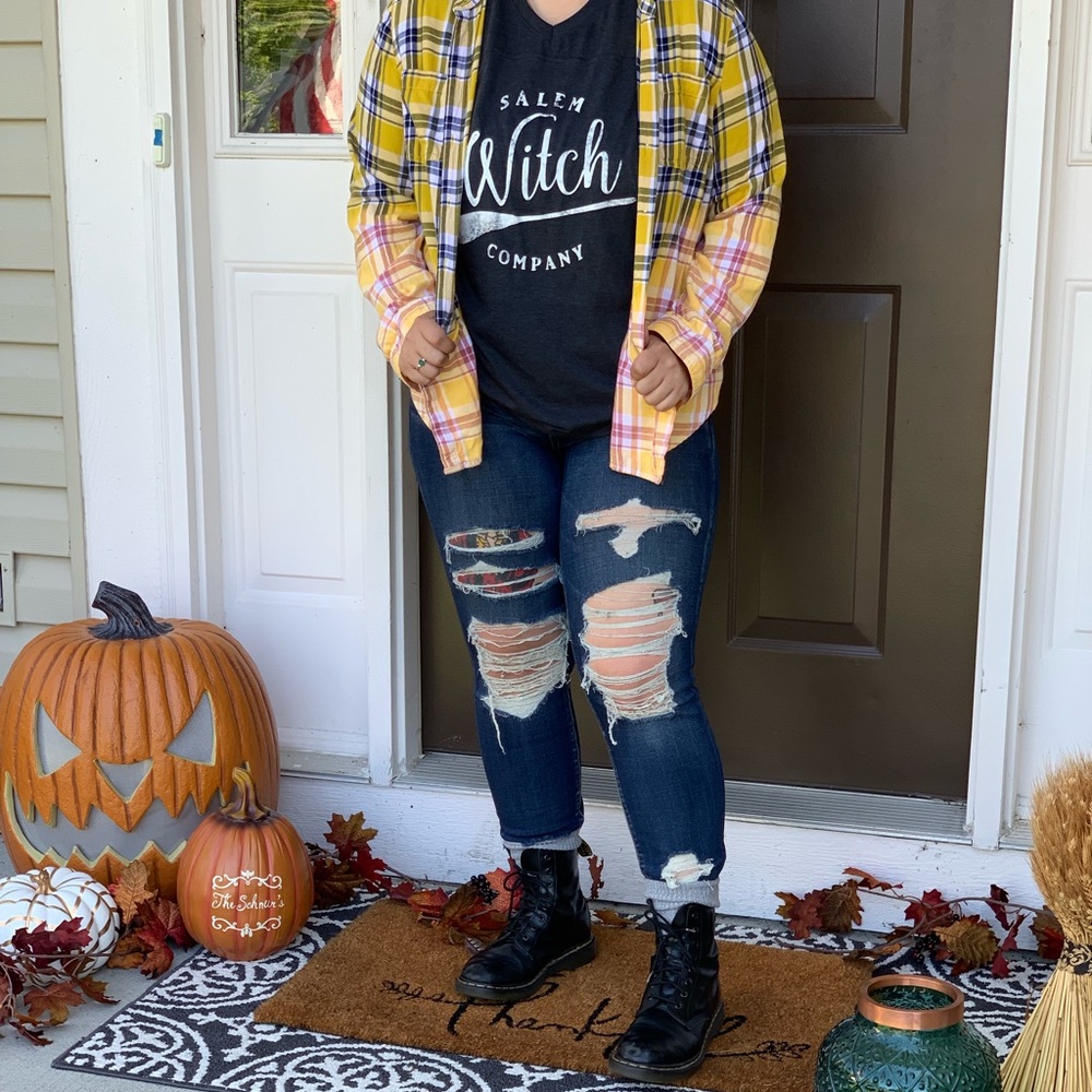 ✨New Listing✨ Old Navy Vintage Bleached flannel!